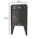 Ver imagem 2 de Esfregadeira Tabua de Lavar Roupa Pvc Cor:preto