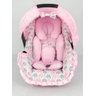 CAPA DE BEBÊ CONFORTO E REDUTOR - PASSINHO ELEFANTE ROSA - 1