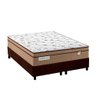 Colchão Plumatex Superlastic Luxor+Cama Box King 1,93x2,03 - 1
