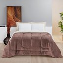 Ver imagem 3 de Coberdrom Sherpa e Flannel Everest Casal Manta Alta 150g 01 Peça - Rose