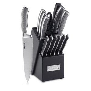 Cuisinart Conjunto de Facas 15 Peças com Bloco e Lâminas em Aço Inox
