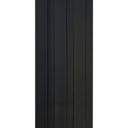 Kit 10 Painel Ripado Wpc Interno Wide Cor: Preto 2,90m X 16cm (0,46m²) Woopo - 5