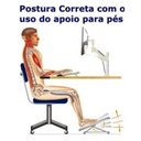 Ver imagem 6 de Descanso Ergonômico para Os Pés Apoio Pé Regulagem