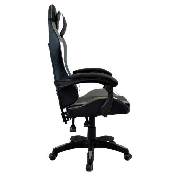 Cadeira Gamer de Escritório Racer X Comfort Cinza Novo - 3