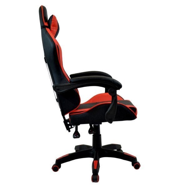 Cadeira Gamer de Escritório Reclinável Giratória Modelo Comfort Racer X Vermelha - 3