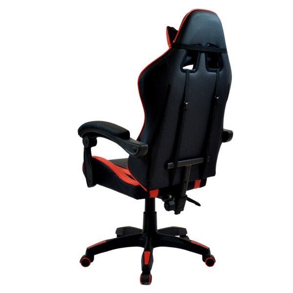 Cadeira Gamer de Escritório Reclinável Giratória Modelo Comfort Racer X Vermelha - 6