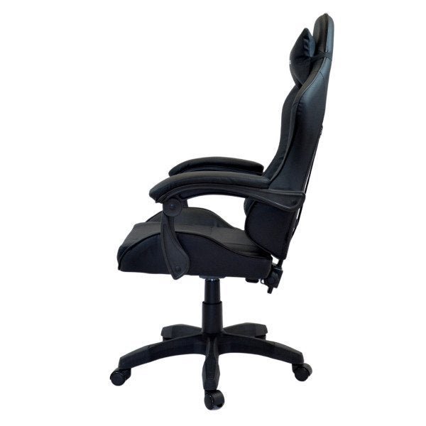 Cadeira Gamer de Escritório Reclinável Giratória Modelo Comfort Racer X Preta - 7