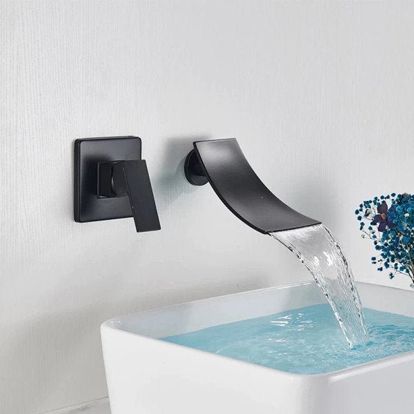 Torneira Cascata de Parede Monocomando Black Matte - 3