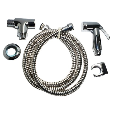 Desviador Com Mangueira E Duchinha Manual Para Ducha E Chuveiro Cardal Cromado - 2300934K160