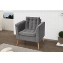 Ver imagem 2 de Poltrona e Decorativa Phoenix Cinza Trovão Rec Estofados