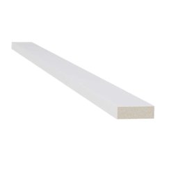 Filete Poliestireno Multilinha Branco Santa Luzia - 2,8mx2,35cmx8mm (2 Uni) - 3