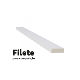 Filete Branco Santa Luzia 2,80mX23,5mmx8mm (02un) - 2