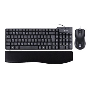 Kit Vinik 3 - Teclado e Mouse com Fio USB Dt150 e Apoio P/Teclado(Keypad)
