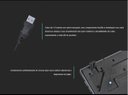 Ver imagem 3 de Teclado Gamer Vx Hydra Led Vermelho 107 Teclas+12 Multimidia