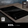 Cooktop de Indução 5 Bocas Eos Freezone Preto 9800w Eci05efb 220v - 5