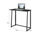 Ver imagem 3 de Escrivaninha Dobrável Fit Prática Home Office Escritório