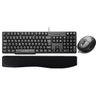 Kit Office 8 - Teclado e Mouse com Fio USB Multilaser + Apoio P/Teclado(Keypad) - 1