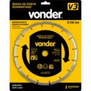 Ver imagem 2 de Disco diamantado 230mm segmentado furo 22mm v3 - Vonder