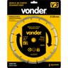 Disco diamantado 230mm segmentado furo 22mm v3 - Vonder - 2