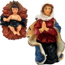 Ver imagem 2 de Presépio Natalino Estatueta Nascimento de Jesus com 11 Peças