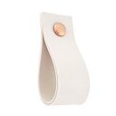 Ver imagem 1 de 03 Puxadores Doko Parafuso - Textura de Couro Creme:Cobre