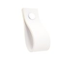 Ver imagem 1 de 03 Puxadores Doko Parafuso - Textura de Couro Branco:Branco