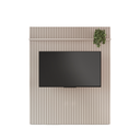 Ver imagem 1 de Painel Ripado Riso 182X218cm para TV até 65":Off