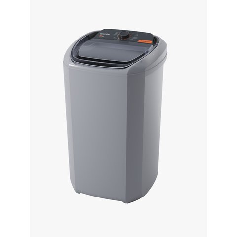 Máquina de Lavar Wanke Premium 20kg Semi-automática Batedor Robusto Cinza 127v