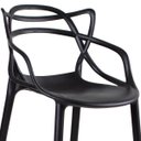 Ver imagem 6 de Kit - 2 X Banquetas Altas Masters Allegra - Preto