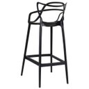 Ver imagem 4 de Kit - 2 x Banquetas Altas Masters Allegra - Preto