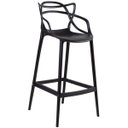 Ver imagem 3 de Kit - 2 X Banquetas Altas Masters Allegra - Preto