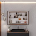 Ver imagem 2 de Espelheira para Banheiro Gabriela 90 Cm - Fabribam