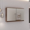Ver imagem 1 de Espelheira para Banheiro Gabriela 90 Cm - Fabribam