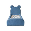 Ver imagem 5 de Cama Montessoriana Juvenil Menino Confortável Soft com Colchão Azul