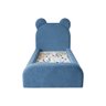 Cama Montessoriana Juvenil Menino Confortável Soft com Colchão Azul - 5