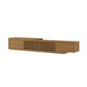 Ver imagem 6 de Rack Extensível para TV até 75 Polegadas Planejado 304cm Portas Ripadas Aruá CabeCasa MadeiraOriginals