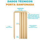 Ver imagem 3 de Porta Sanfonada Pvc 210x72cm Multilit