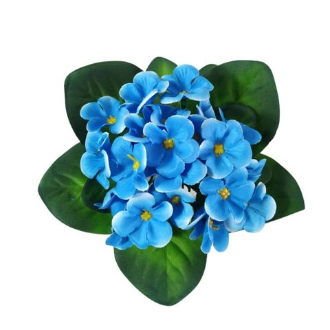 Flor Artificial Violeta - Azul