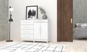 Ver imagem 4 de Cômoda Villa de Toscana 2 Portas 5 Gavetas Branco