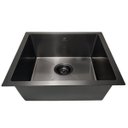 Ver imagem 1 de Cuba Cozinha Gourmet Preta Inox 304 Com Válvula - Tubrax