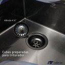 Ver imagem 4 de Cuba Cozinha Gourmet Preta Inox 304 Com Válvula - Tubrax