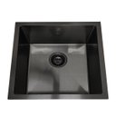 Ver imagem 2 de Cuba Cozinha Gourmet Preta Inox 304 Com Válvula - Tubrax