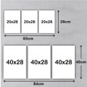 Ver mais imagens de Kit 3 Quadro Decorativo Nutrição Consultório Nutricionista 40x28cm
