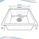 Ver imagem 6 de Cuba Gourmet Cozinha Cobre Em Inox 304 Com Válvula - Tubrax