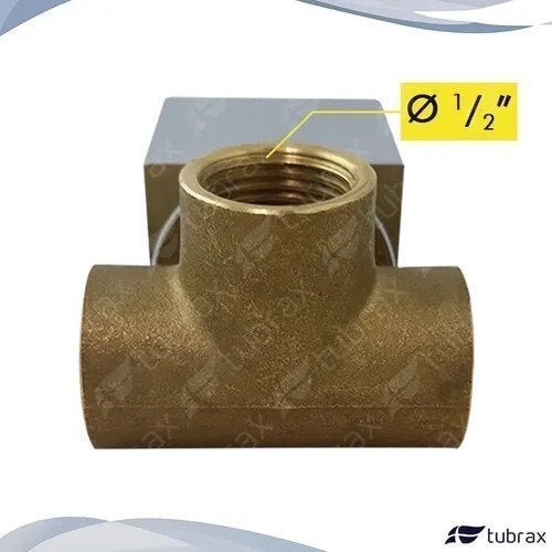 Misturador Monococomando Quadrado Registro Chuveiro Ducha Tubrax - 5