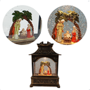 Ver imagem 2 de Luminaria Lanterna Natalina Sagrada Familia Usb 25cm