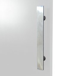 Porta de Correr Laqueada Branca  c/Kit 210x80 Completa - 4