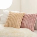 Ver mais imagens de Kit 2 Capas P/ Almofada em Pelucia Wave Soft - 43x43 Cm Rosê