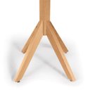 Ver imagem 4 de Mesa Maitê com Tampo Redondo 80cm e Estrutura Pés de Madeira Branco