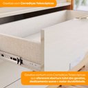 Ver imagem 6 de Guarda Roupa Casal 6 Portas 6 Gavetas com Espelhos e LED Aura
